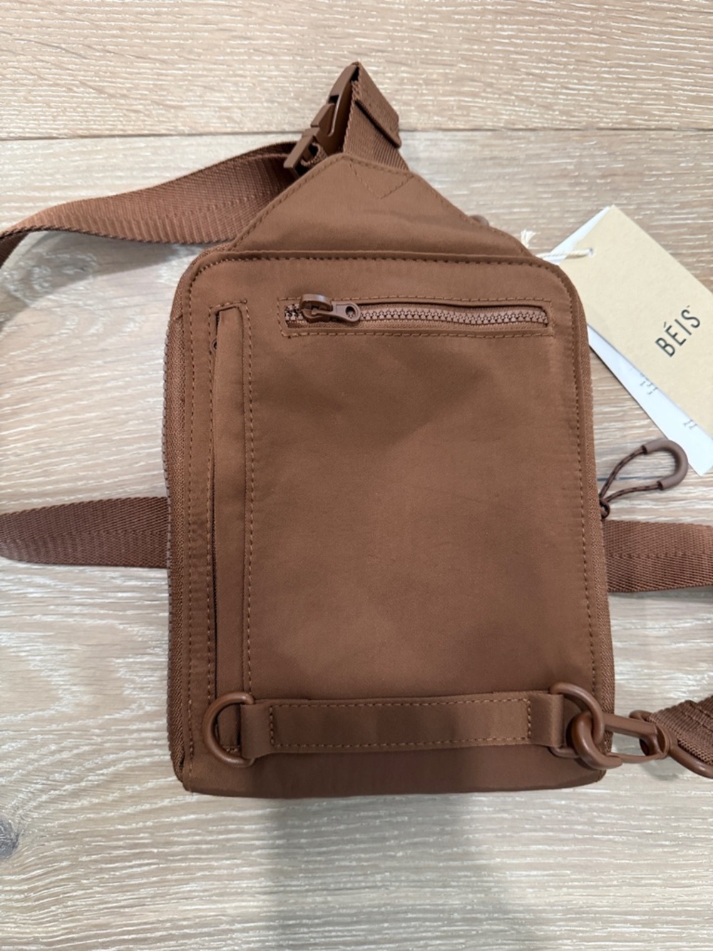Beis Luggage Maple The Sling Crossbody Bag & The ID Wristlet Set NWT - Picture 5 of 13